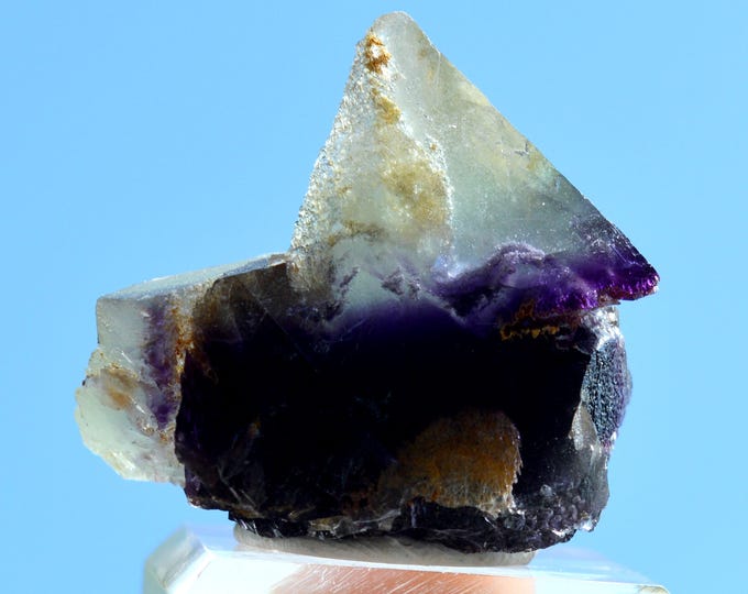 Fluorite 68 grams - Boltry quarry, Seilles, Andenne, Namur, Wallonia, Belgium