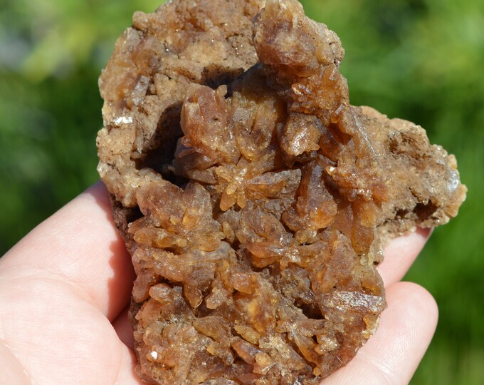 Natural unheated citrine 172 grams - Bakrit, Ifrane Province, Fez-Meknes Region, Morocco