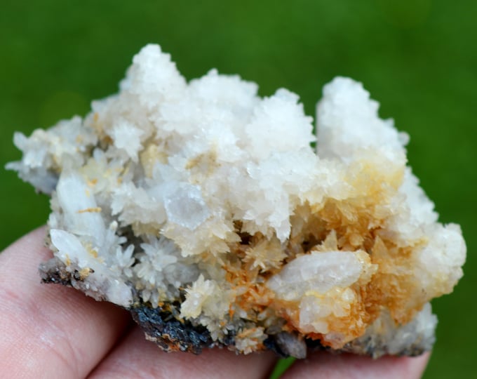 Quartz & calcite 64 grams - Madan ore field, Smolyan Province, Bulgaria