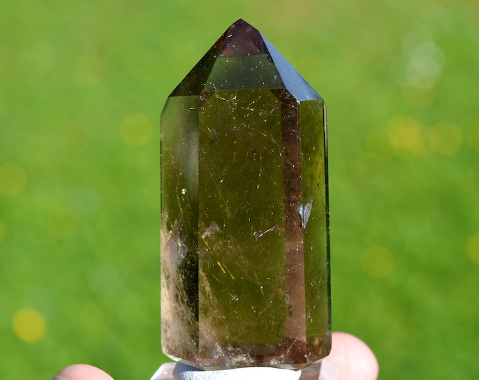 Smoky Quartz & Rutile - 113 grams - Ibitiara, Bahia, Brazil