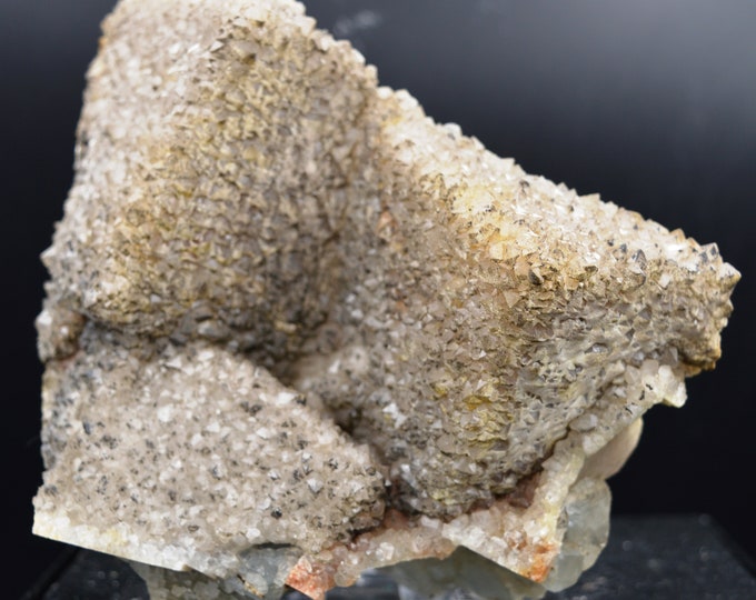 Quartz on fluorite - 982 grams - Maxonchamp, Remiremont, Vosges, France