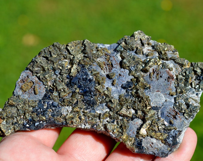 Pyrite & Sphalerite Galena 470 grams - Trepča complex, Trepča valley, Mitrovica, Mitrovica District, Kosovo