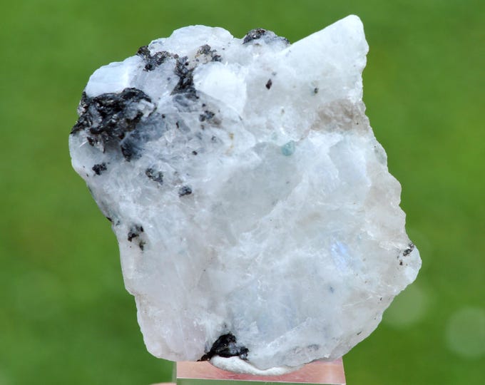 Albite var. Peristerite & Phlogopite 29 grams - Madagascar