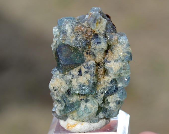 Fluorite 37 grams - El Hammam Mine, Ait Mimoune Caïdat, Khémisset, Morocco