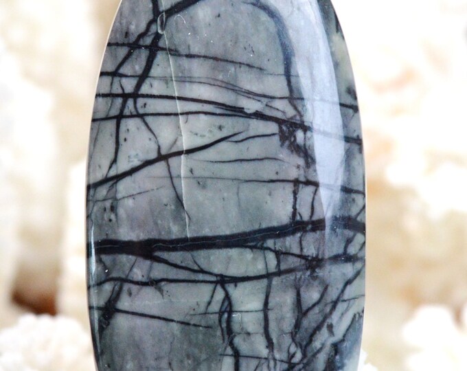 73 Carat Picasso Jasper - Natural Gemstone Cabochon Pendant - Utah, USA // AH74