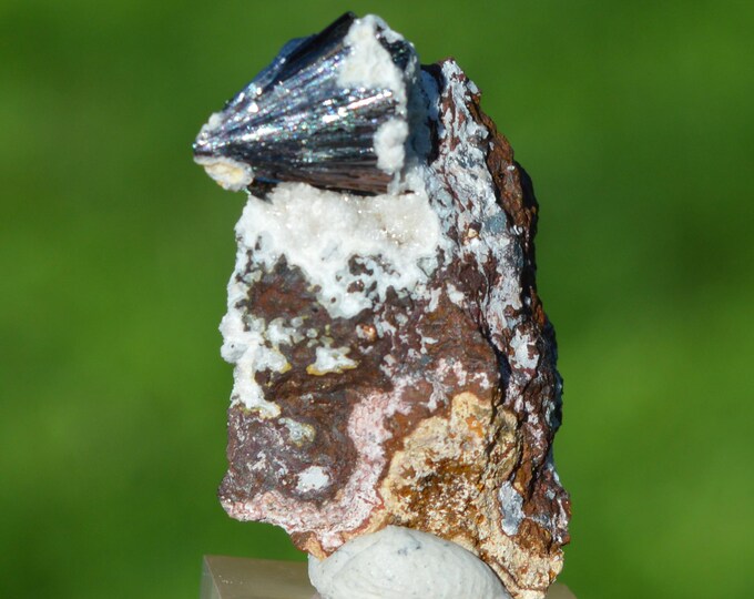 Goethite 7 grams - Les Redoutières Mine, Chaillac Mines, Chaillac, Le Blanc, Indre, Centre-Val de Loire, France