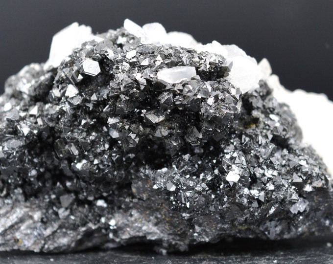 Galena pyrite sphalerite calcite - 149 grams - Krushev dol deposit, Krushev dol mine, Madan ore field, Smolyan Province, Bulgaria