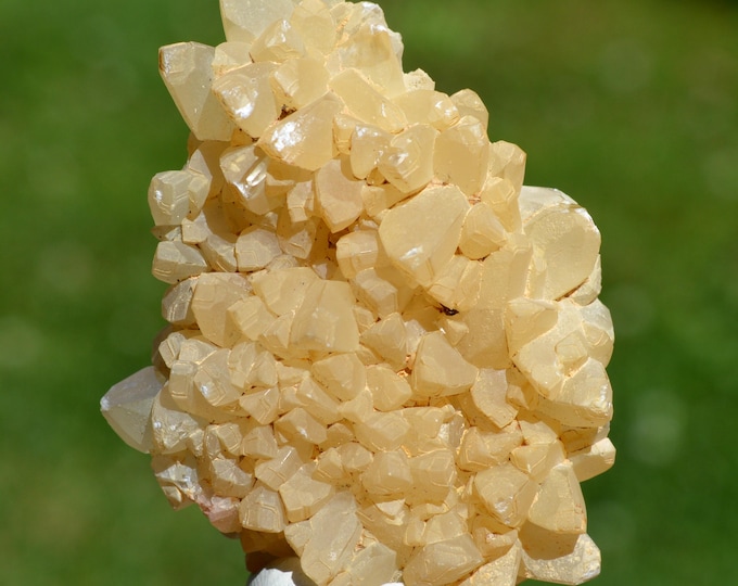 Calcite 158 grams - Limestone quarry, Limont-Fontaine, Maubeuge, Avesnes-sur-Helpe, Nord, Hauts-de-France, France