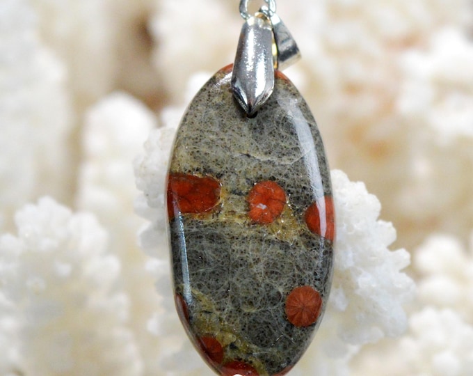 24-carat Peanut Obsidian - Natural Stone Cabochon Pendant - Mexico / GB71