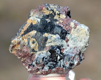 Eudialyte & Arfvedsonite 99 grams - Ilímaussaq complex, Kujalleq, Greenland