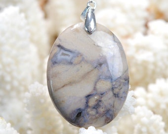 Agate 69 carats - pendentif cabochon pierre naturelle - Mexique // DW42