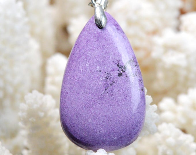 Stichtite 41 carat - natural stone cabochon pendant - Tasmania, Australia / FZ48