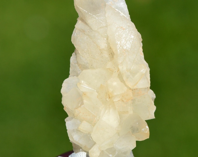 Calcite 15 grams - Limestone quarry, Limont-Fontaine, Maubeuge, Avesnes-sur-Helpe, Nord, Hauts-de-France, France