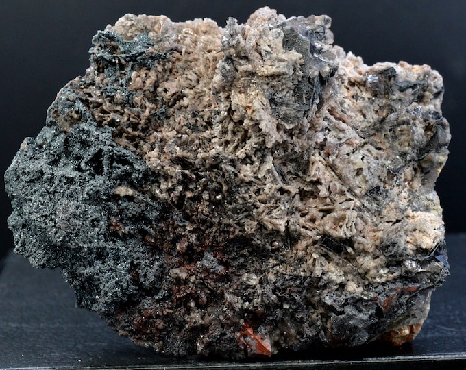 Hematite & Hematoid Quartz 392 grams - Saphoz, Haute-Saône, France
