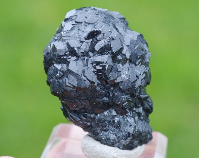 Calcite incl. Boulangerite 66 grams - Trepča complex, Trepča valley, Mitrovica, Mitrovica District, Kosovo