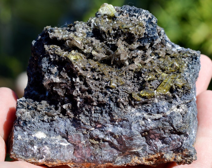 Anglesite & Galena 1500 grams - Touissit, Touissit-Bou Beker District, Jerada Province, L'oriental Region, Morocco