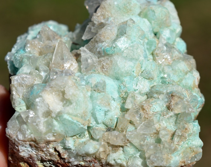 Calcite & Aurichalcite 330 grams - Ojuela Mine, Mapimí, Mapimí Municipality, Durango, Mexico