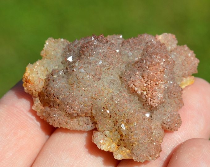 Hematoid Quartz 32 grams - L'Argentolle, Saint-Prix, Autun, Saône-et-Loire, Burgundy-Franche-Comté, France