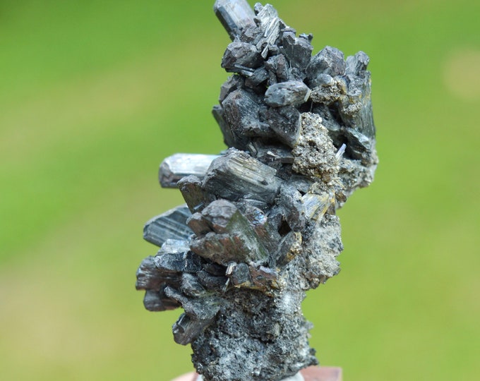 Stibnite 37 grams - Cavnic Mine, Cavnic, Maramureș County, Romania
