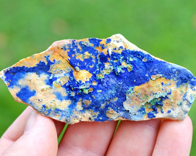 Azurite 49 grams - El Pinar de Bédar, Bédar, Almería, Andalusia, Spain