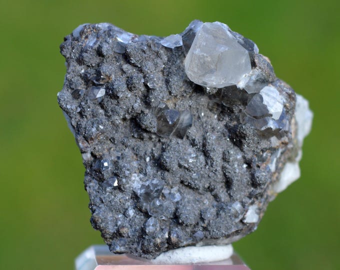 Calcite Sphalerite Pyrite 69 grams - Cemetery quarry, Seilles, Andenne, Namur, Wallonia, Belgium