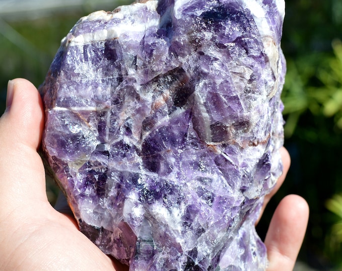 Chevron Amethyst - 1715 grams - Escout, Le Vernet-Chaméane, Issoire, Puy-de-Dôme, Auvergne-Rhône-Alpes, France