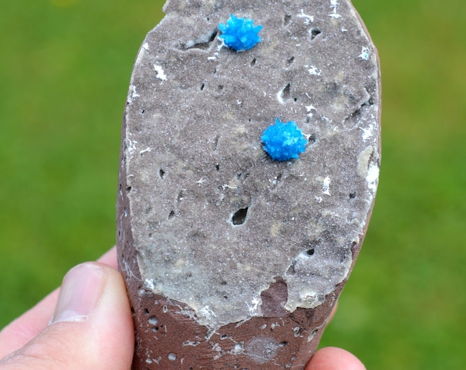 Cavansite & Chalcedony 254 grams - Wagholi Quarries, Wagholi, Pune District, Maharashtra, India