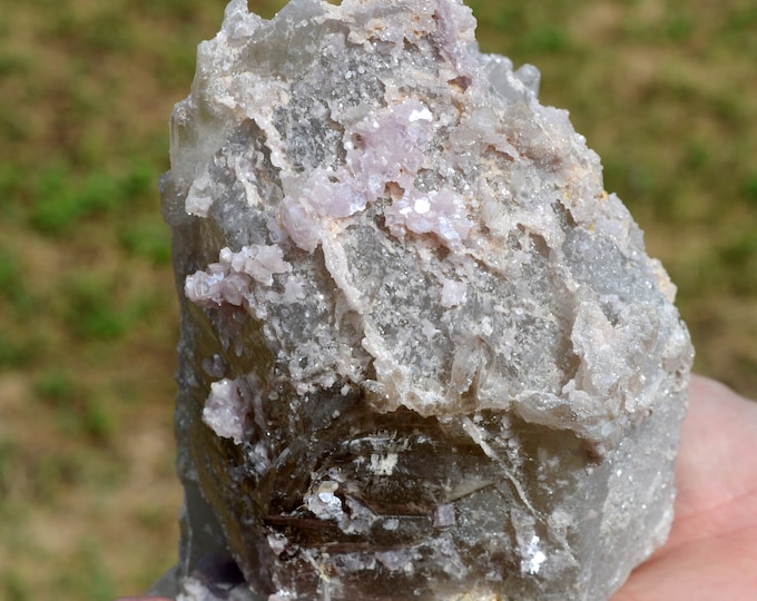 Smoky Quartz & Lepidolite Aquamarine 3240 grams - Minas Gerais, Brazil
