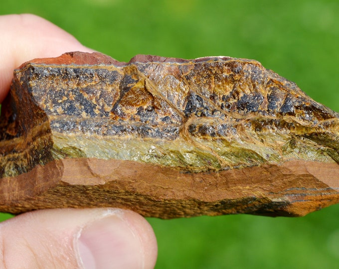 Tiger's Eye 211 grams - Prieska, Siyathemba, Pixley ka Seme, Northern Cape, South Africa