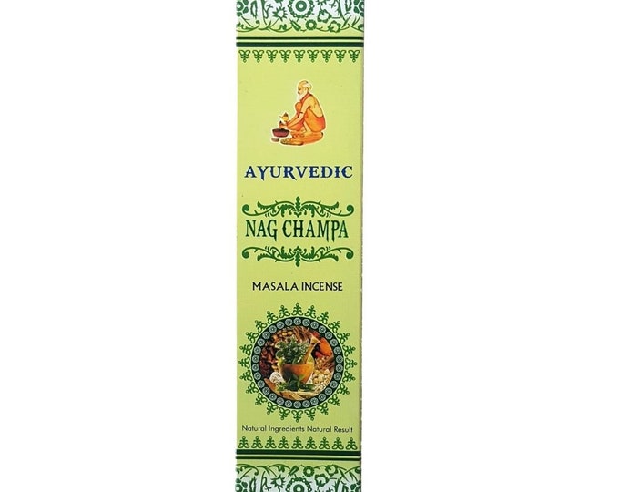 Incense - Ayurvedic - Nag Champa Perfume - One box