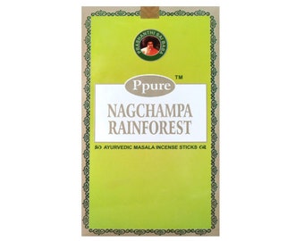 Incense - Pure Nagchampa - Rain Forest Scent - One box