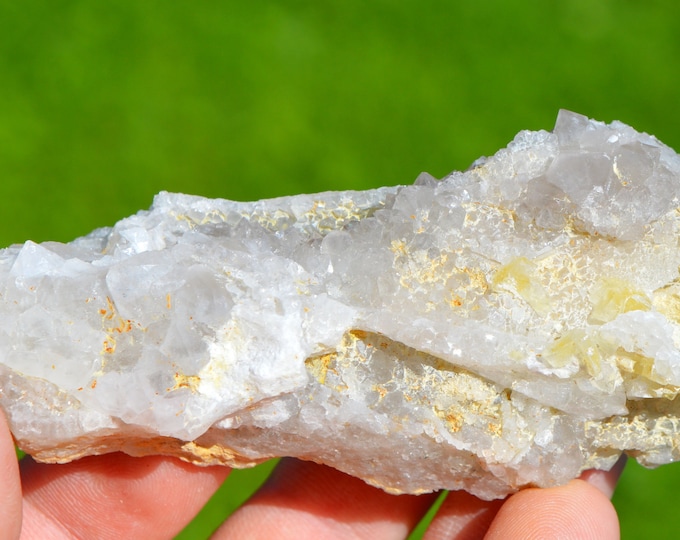 Quartz & Dolomite 110 grams - Saint-Pierre-de-Mésage, Grenoble, Isère, Auvergne-Rhône-Alpes, France