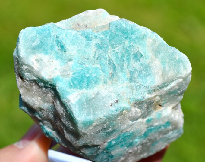 Microcline var. Amazonite & Quartz 142 grams - Fasimena Pegmatite, Fasimena, Ambositra II, Ambositra District, Amoron'i Mania, Madagascar