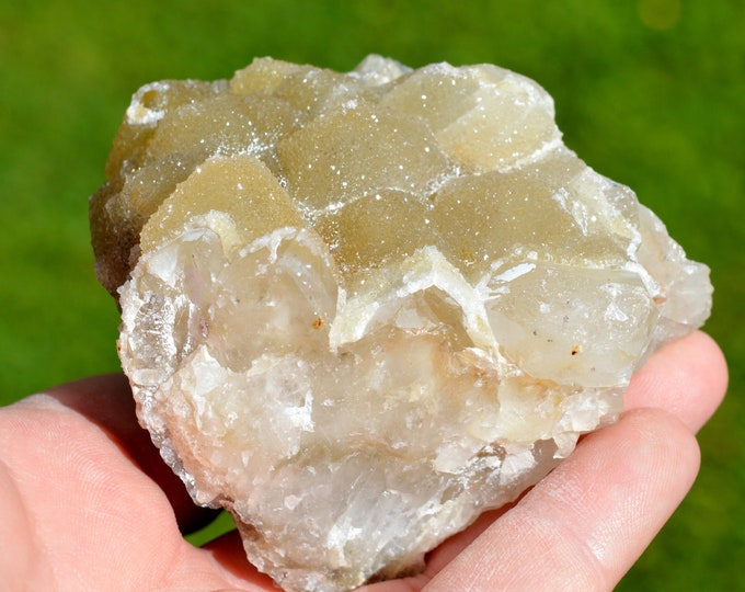 Quartz 420 grams - L'Argentolle, Saint-Prix, Saint-Léger-sous-Beuvray, Saône-et-Loire, France