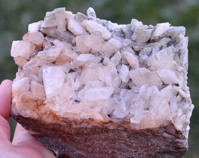 Dolomite & Quartz 1154 grams - Trimouns Talc Mine, Luzenac, Foix, Ariège, Occitanie, France