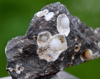 Gonnardite 13 grammi - Lime di Bergonne, Gignat, Issoire, Puy-de-Dôme, Auvergne-Rhône-Alpes, Francia