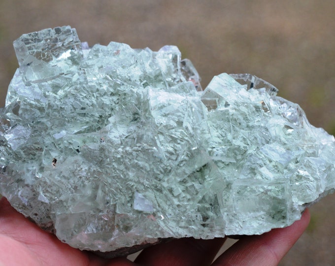 Fluorite 677 grams - Xianghuapu Mine, Xianghualing Sn-polymetallic ore field, Linwu Co., Chenzhou, Hunan, China