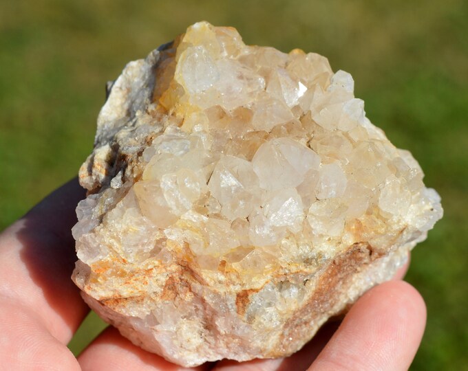 Quartz 327 grams - L'Argentolle, Saint-Prix, Autun, Saône-et-Loire, Burgundy-Franche-Comté, France