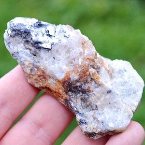 Galène & Quartz - 114 grammes - Bou Nahas Mine, Oumjrane mining area, Alnif Cercle, Tinghir Province, Drâa-Tafilalet Region, Maroc