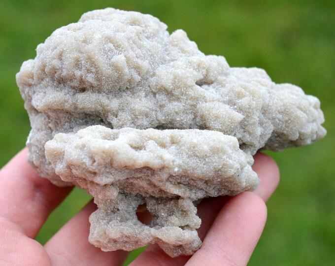 Calcite var sand-calcite 518 grams - Bellecroix, Fontainebleau, Seine-et-Marne, Ile-de-France, France