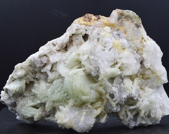 Prehnite & Quartz - 386 grams - Imilchil, Imilchil Circle, Midelt Province, Drâa-Tafilalet Region, Morocco