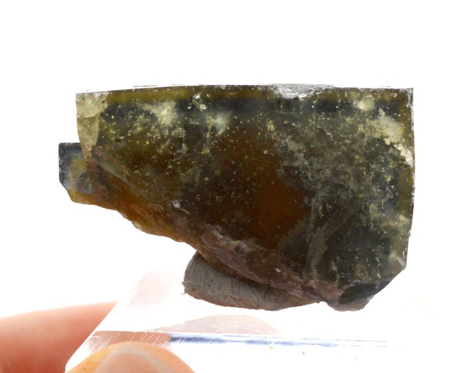 Fluorite 57 grams - Valzergues, Villefranche-de-Rouergue, Aveyron, Occitanie, France