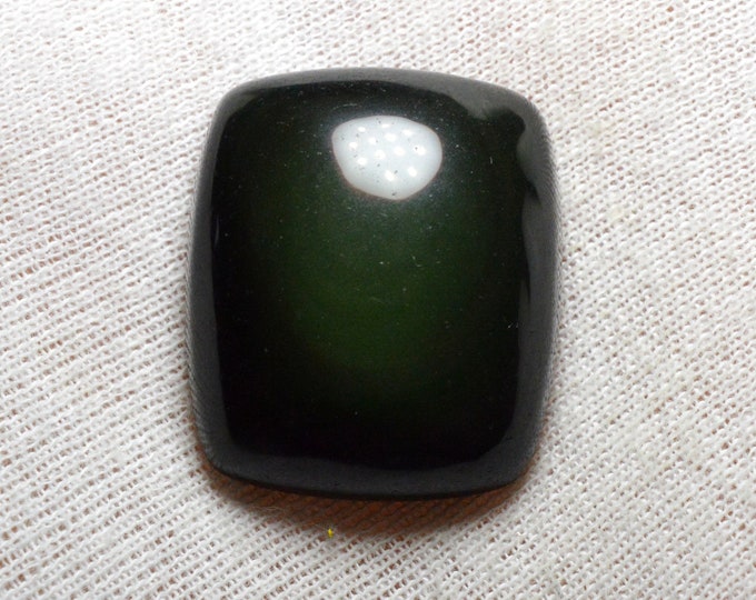 Obsidian 58 carats - natural stone cabochon - Mexico / FC36