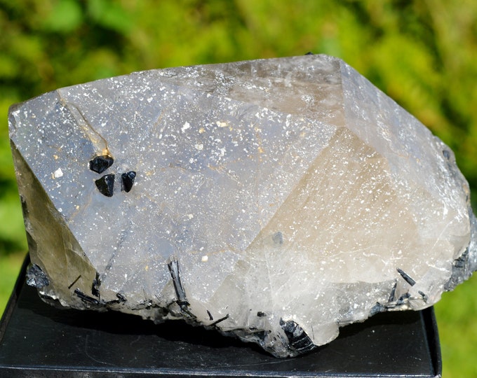 Tourmaline var. Verdelite & Quartz - 2710 grams - Minas Gerais, Brazil