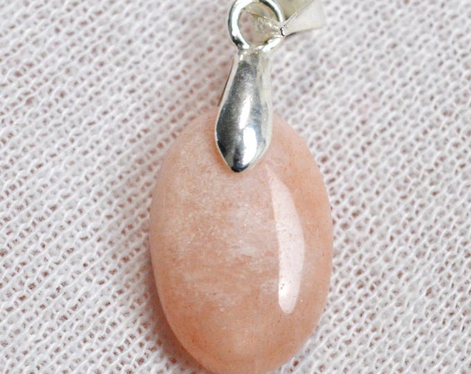 Pierre de soleil 10 carats - pendentif cabochon pierre naturelle - Inde / FQ73