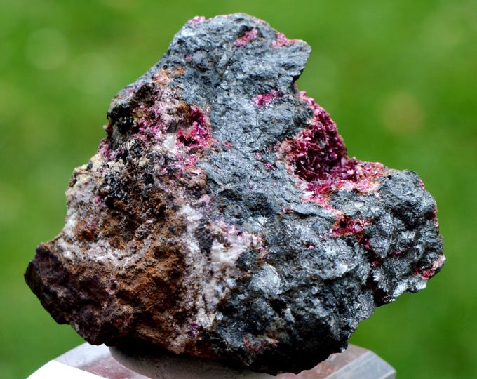 Erythrite 197 grams - Aghbar, Tansifte Caïdat, Agdz Circle, Zagora Province, Drâa-Tafilalet Region, Morocco