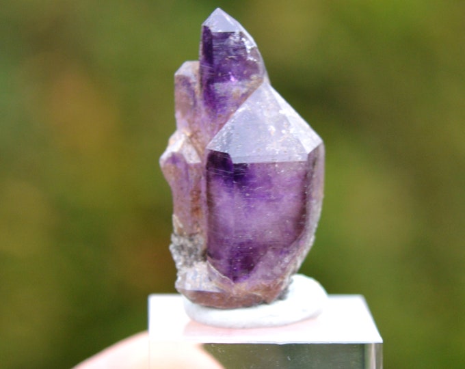 Amethyst 9 grams - Goboboseb Mountains, Brandberg Area, Dâures Constituency, Erongo Region, Namibia