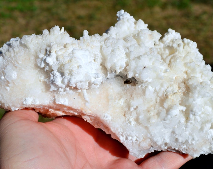 Aragonite 1390 grams - Aghbar, Tansifite Caïdat, Agdz Circle, Zagora Province, Drâa-Tafilalet Region, Morocco