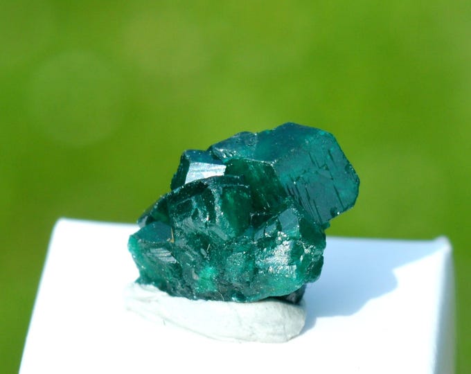 Dioptase 2 grams - Tantara Mine, Shinkolobwe, Kambove Territory, Haut-Katanga, DR Congo