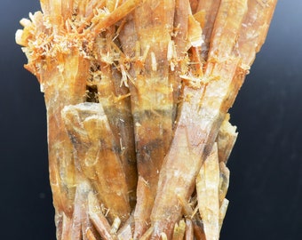 Orange gypsum 320 grams - Mount Gunson Copper mines, Pernatty Lagoon, Australia